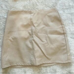 Grey Lab Tan Skirt
